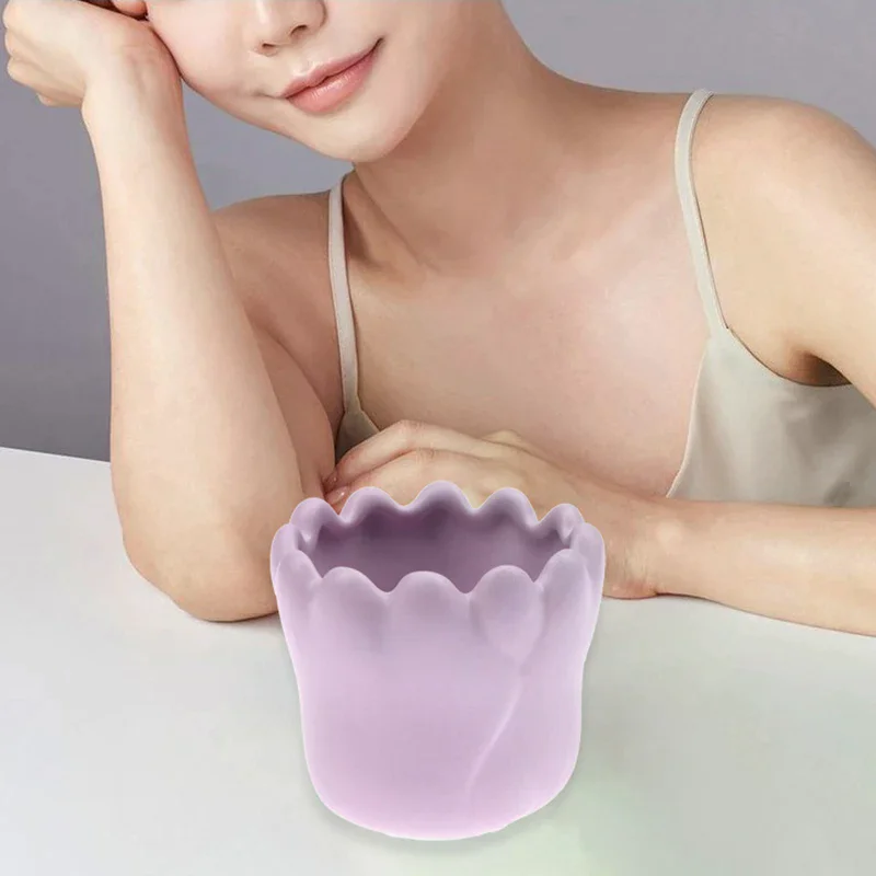 

Purple Ceramic Gua Sha Board for Face Lifting & Full Body Relaxation Massage