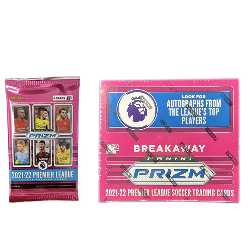 Panini 21-22 Premier League Prizm ucieczka gwiazda futbolu kolekcja zabawek kartka świąteczna prezent urodzinowy całe pudełko pojedyncze opakowanie