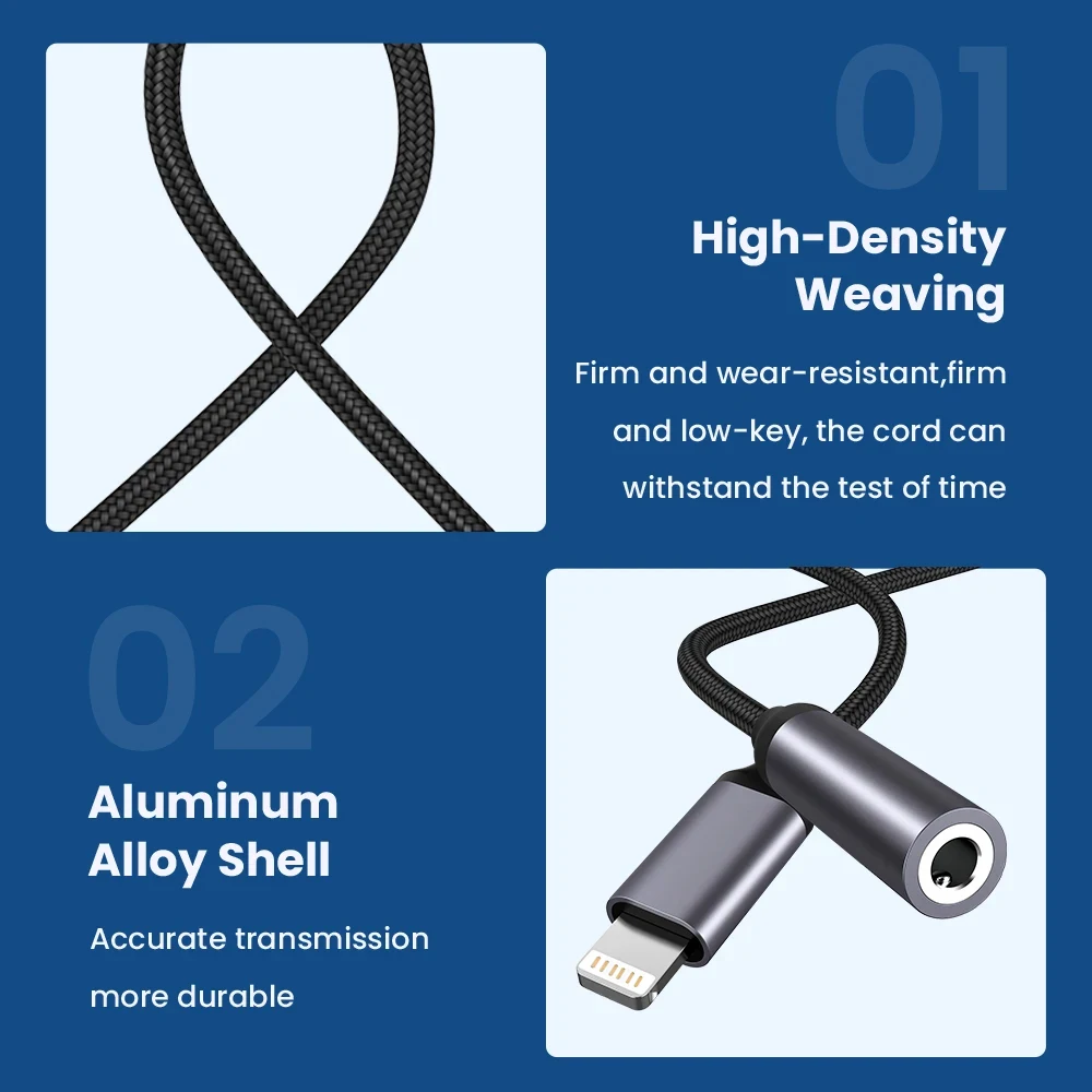 Type-C To 3.5mm Earphone Jack Adapter For Mobile Phone Aux Audio Adapter Compatible With iPhone Samsung Xiaomi image 6