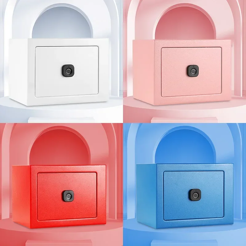 DurableSafe Household Small Electronic Fingerprint Lock Anti-theft Steel Plate Office Safe Deposit Box Hotel Fingerprint Safe
