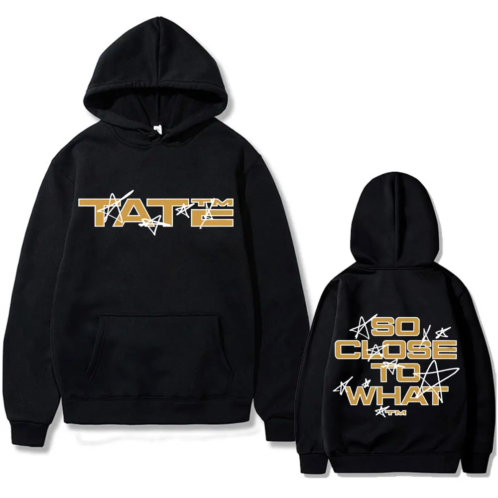 Singer Tate Mcrae Album So Close To What 2025 World Tour Hoodies Men Women Fashion Vintage Trend Sweatshirt Oversized Pullover