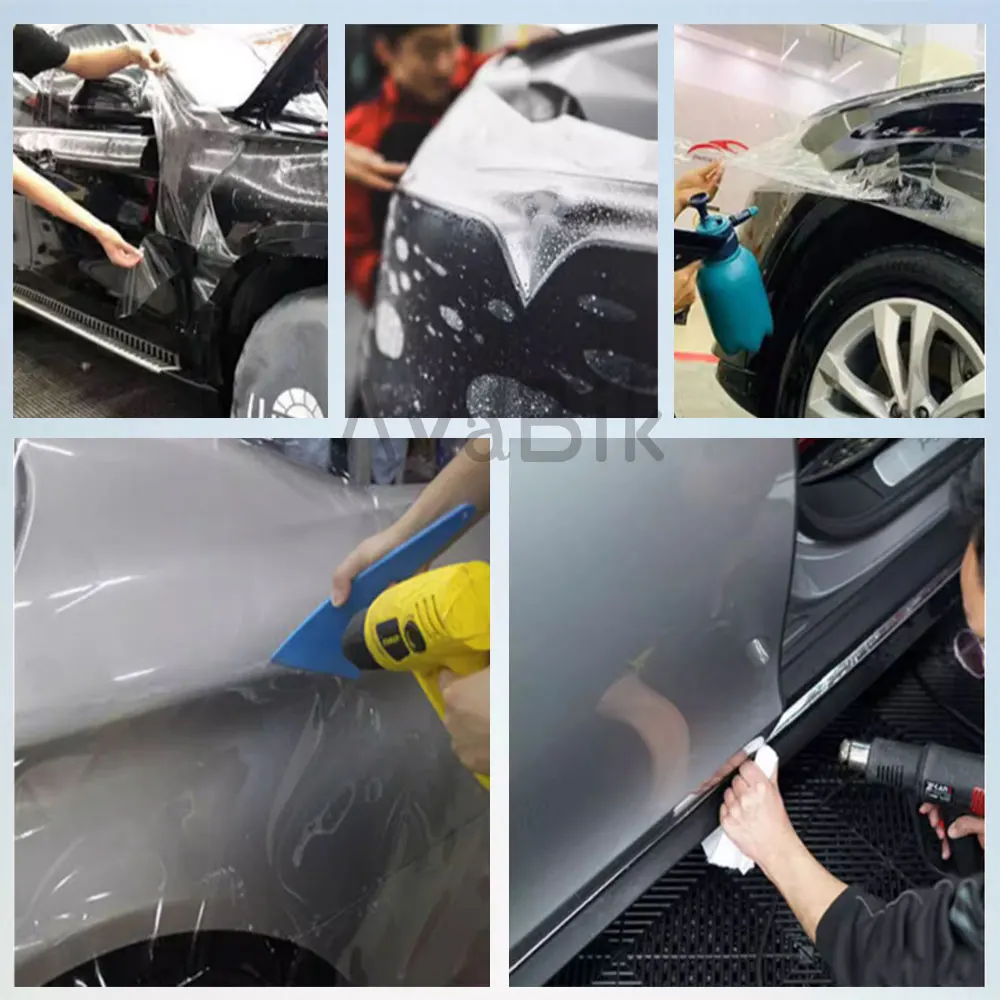 Selbstheilende TPU-Qualitäts-PPF-Vinylfolie Auto-Lackschutzfolie Kratzfeste Abdeckung mit 3 Schichten 50CMX3M Folie PPF-Vinyl-Wrap – Detail 12