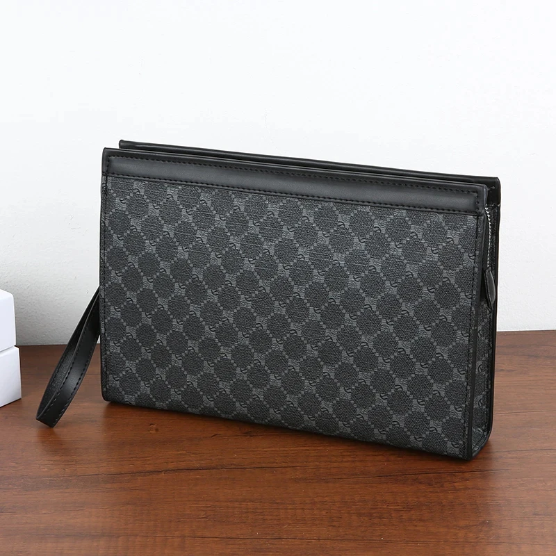 PAD Tablet Computer Bag Wallet Genuine Quality sacoches hommes Business Men's Clutches Fashion Luxury PU Handbag Trendy Men's En