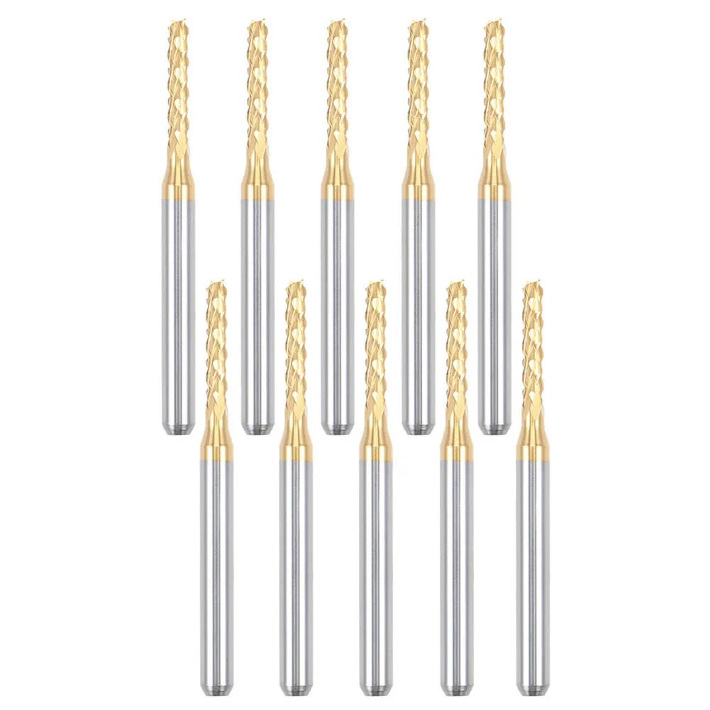 Engraving Milling Cutter Carbide End Mill 11.5mm Cutting Edge Length 2mm Cutting Edge Diameter 3.175mm Shank Diameter