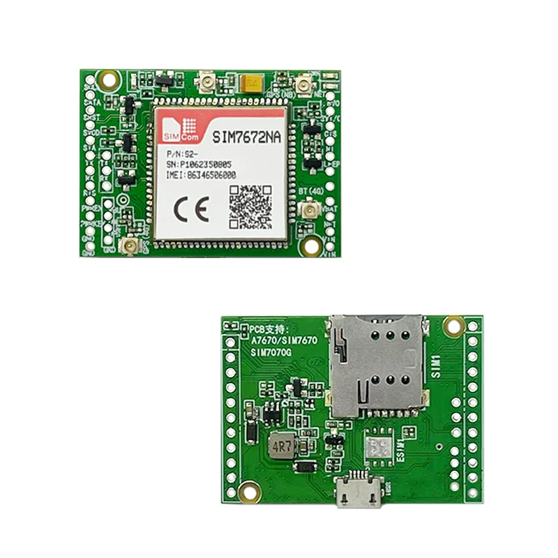 SIMcom SIM7672NA CAT1 Core Board LTE CAT1 + 4G + GPS SIM7672NA modul seri