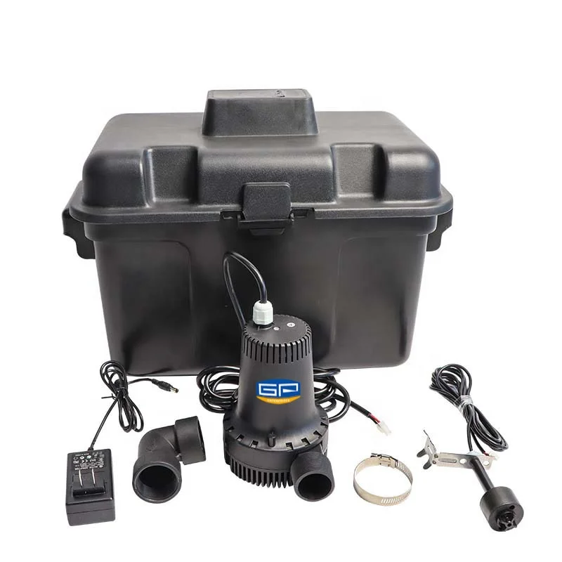 

Equipment Smart Library GP Enterprises Pump Manufacturer Thermoplastic High Flow Backup DC Power Battery Water Sump Pump with C