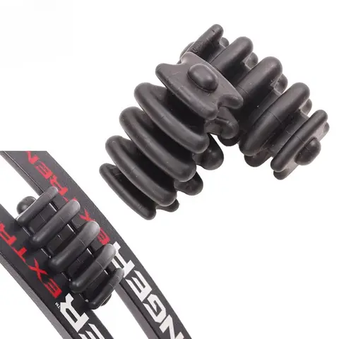 1 Pair Compound Bow Limb Stabilizer Dampener Archery Target Hunting Training Noise and Vibration Damper Accessories
