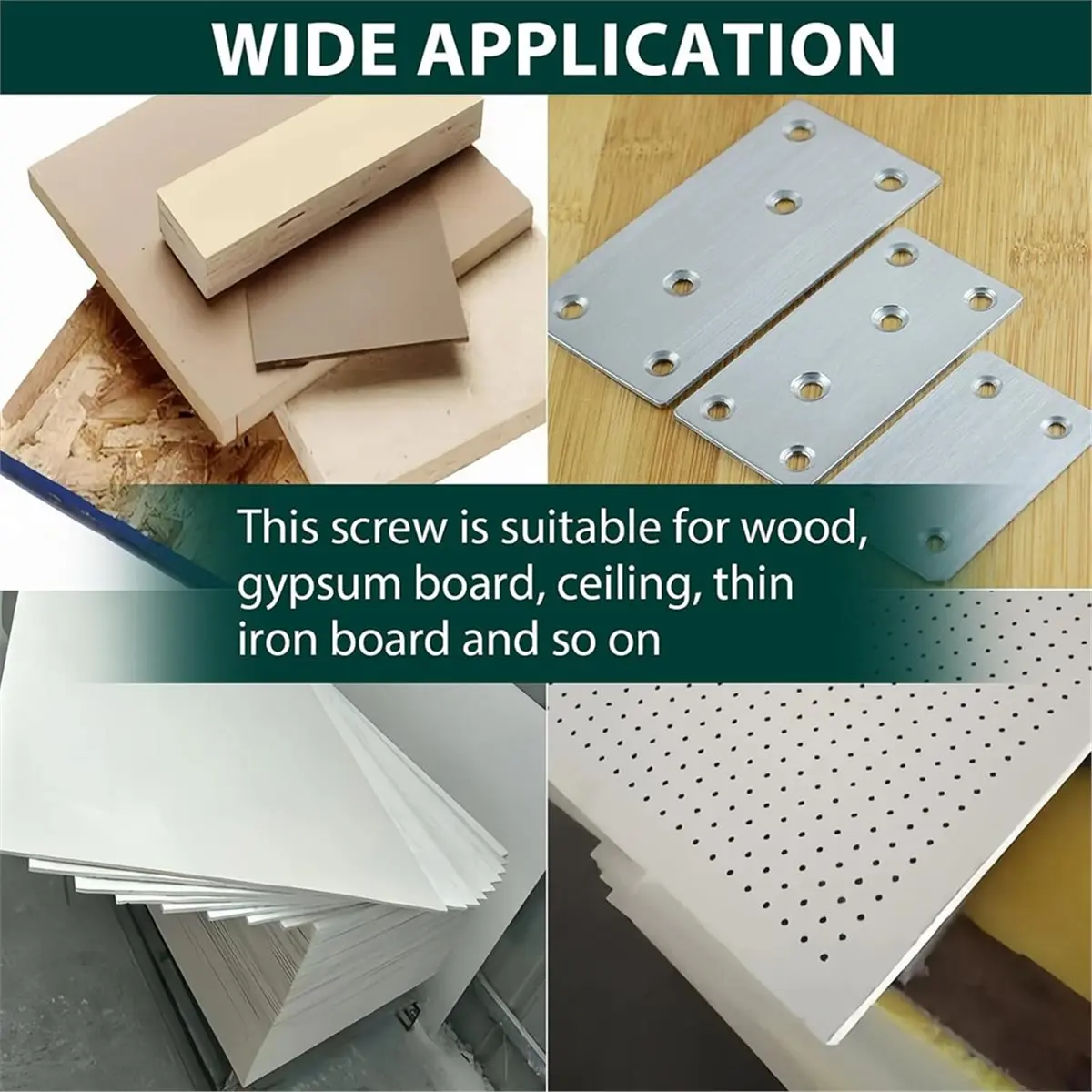 

Ассортимент гаек-лепестков с расширительным винтом, 80 шт., -20, -25, комплект гаек с домкратом M5-25, M6-25, для установки номерного знака, стены