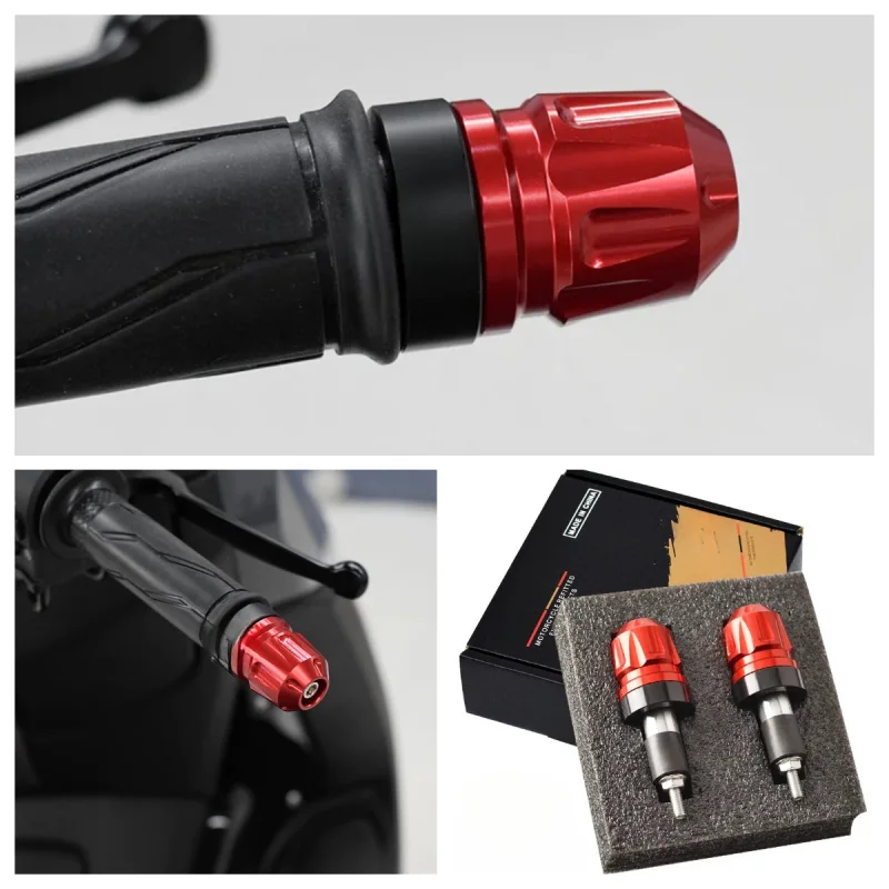 for Yamaha NMAX155/125AEROX NVX Motorcycle Aluminum Alloy Handlebar End Plugs for Motorcycle Handlebar Weights