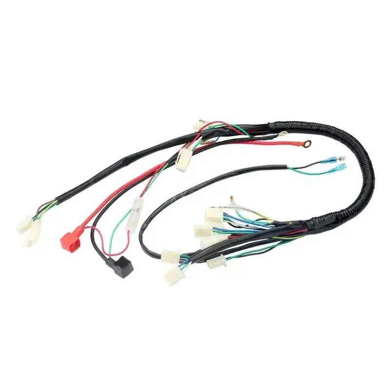 Motorbike Full Electrics Wiring Harness Cdi Stators 6 Coils For 50cc 70cc 90cc 110cc 125cc Atv Pit Bike