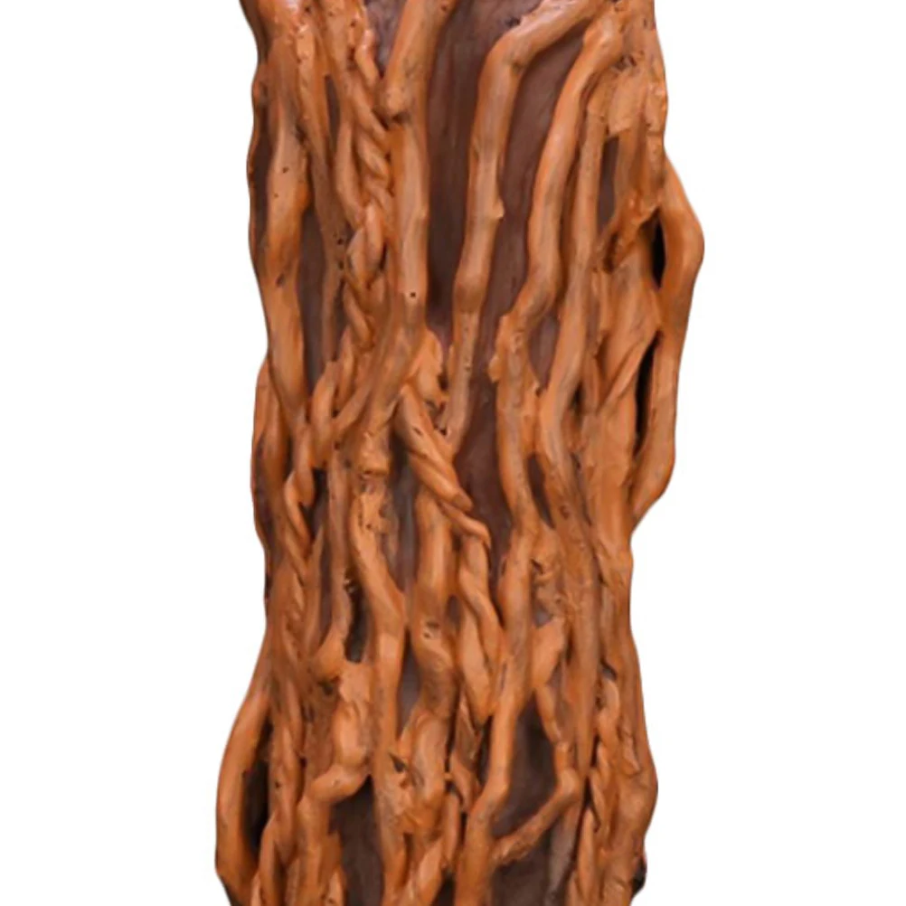 

1pc Creative Resin Aquarium Ornament Fish Tank Decoration Simulation Fallen Wood Roots Eco-Friendly Durable Artificial Tree Root