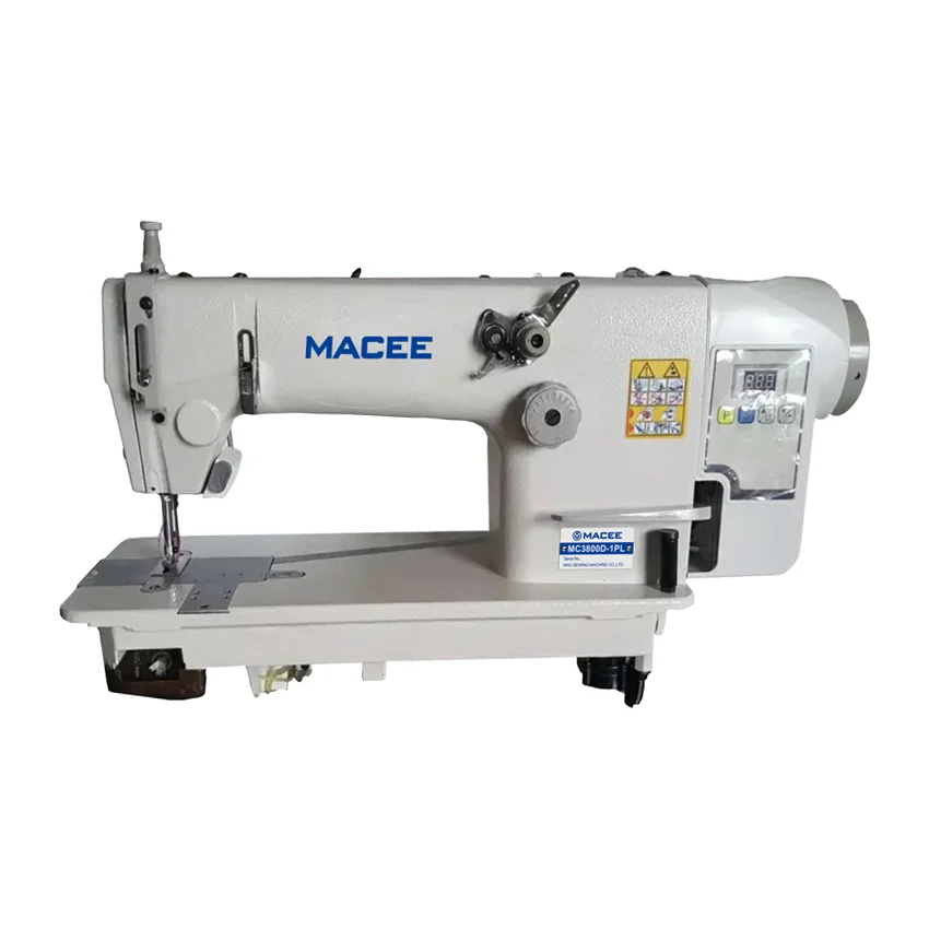 

MC 3800D-1PL Manual New HIGHLY INTEGRATED MECHATRONIC DIRECT DRIVE COMPUTER CHAIN STITCH LOCKSTITCH SEWING MACHINE