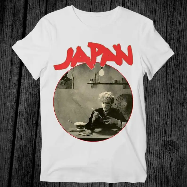 Japan Tin Drum T Shirt Unisex Adult Mens Womens Gift Cool Music Fashion Top Vintage Retro Tee G409