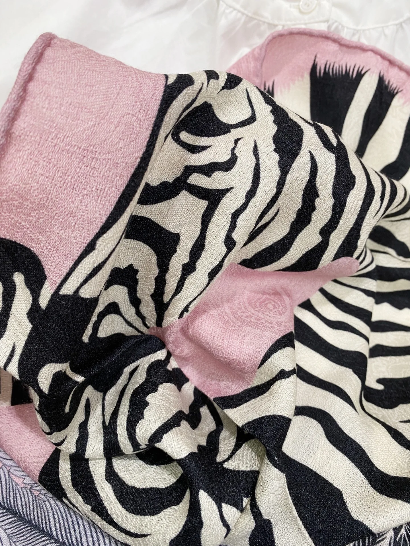 Double Side Silk Wool Scarf Women Hand Rolled Edges Shawls Winter Square Shawls Head Clothing Decoration Christmas gift