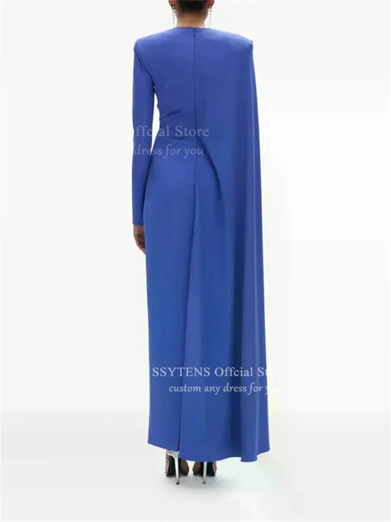 SSYTENS One-Shoulder Mermaid Evening Dresses Formal Occasions Party Gowns for Women Sexy Long Sleeve Prom Gown Customized 2026