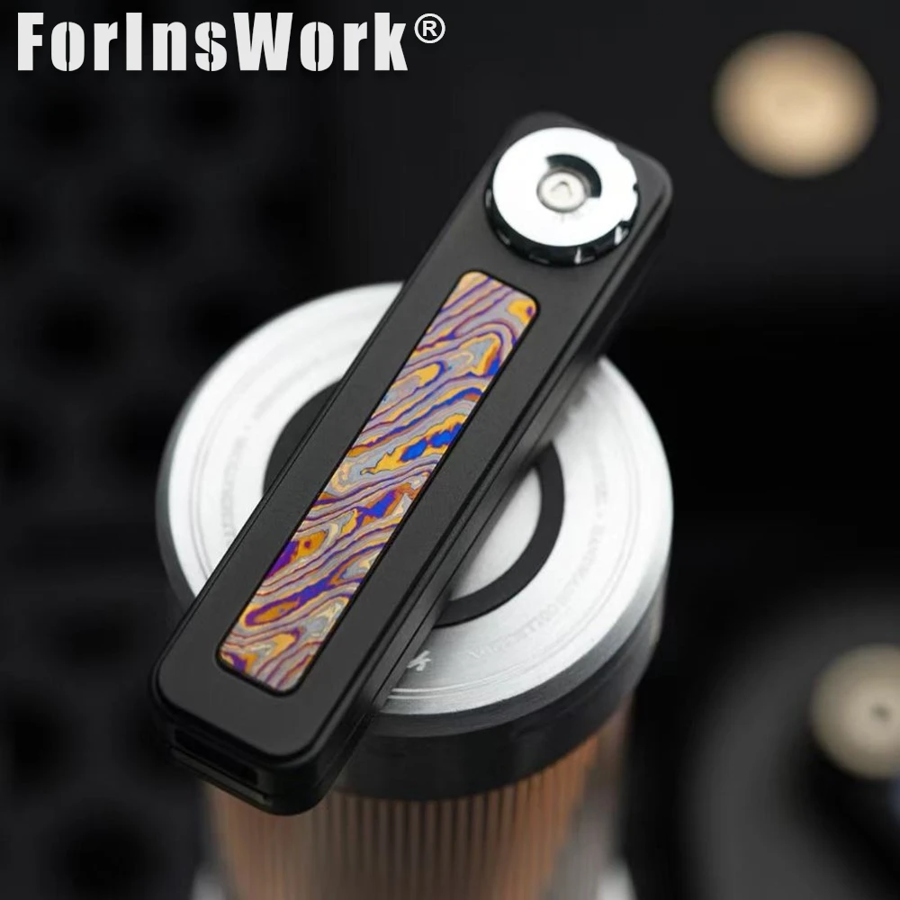 BidRush EDC RHYTHM Box Mechaniczny i Magnetyczny Slider Antystresowy z Cyrkonu w Kolorze Czarnym, Zabawka do Gry z Palcami