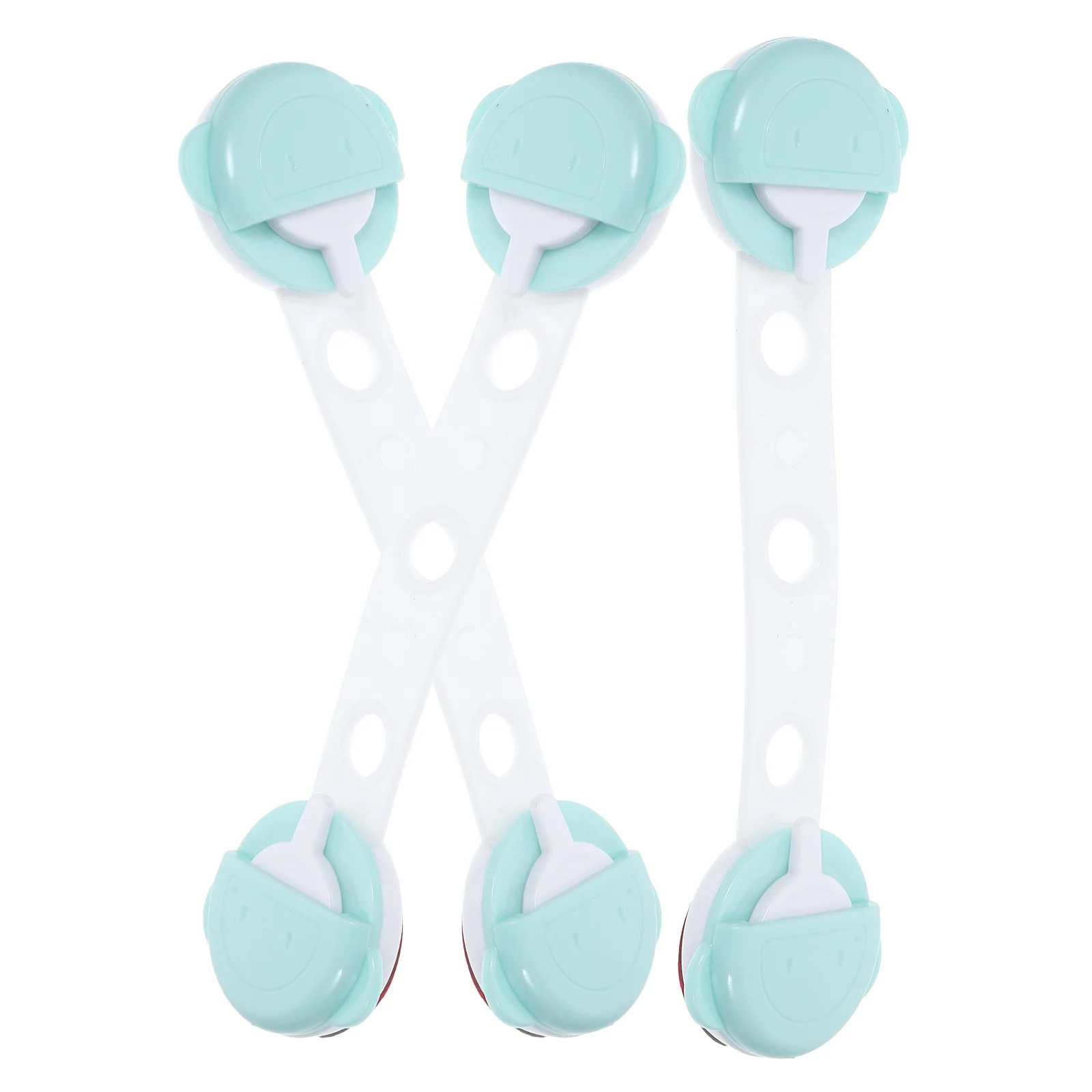

3Pcs Child Safety Cabinet Locks Baby Proofing Furniture Locks Cupboards Drawers Kitchen Fridge Protection