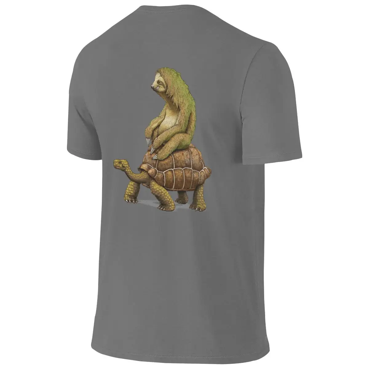 Speed Is Relative American Style Reversible T-shirt Retro Street Easy To Clean Men's T-shirts