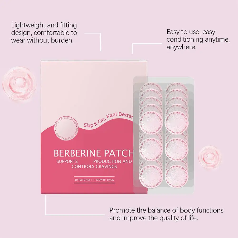 30pcs Vitamin B12 Body Care Patches Long-lasting And Comfortable Care Deep nourishing  Round Hydrocolloid Invisible Patches