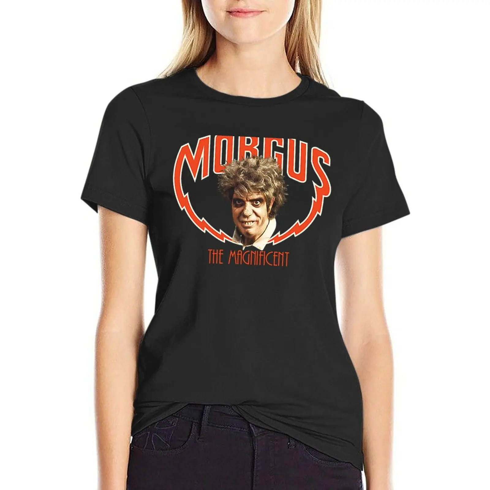 

Morgus the Magnificent T-shirt kawaii clothes plus size tops cute tops designer clothes Women luxury