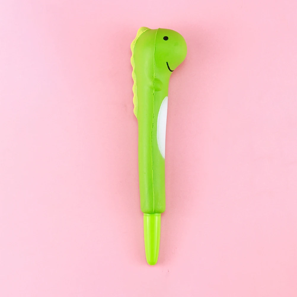 

Dinosaur Gel Pen Cartoon Animal Pens Party Favors Cute Come Stationery Sponge Desk Accessories Creative