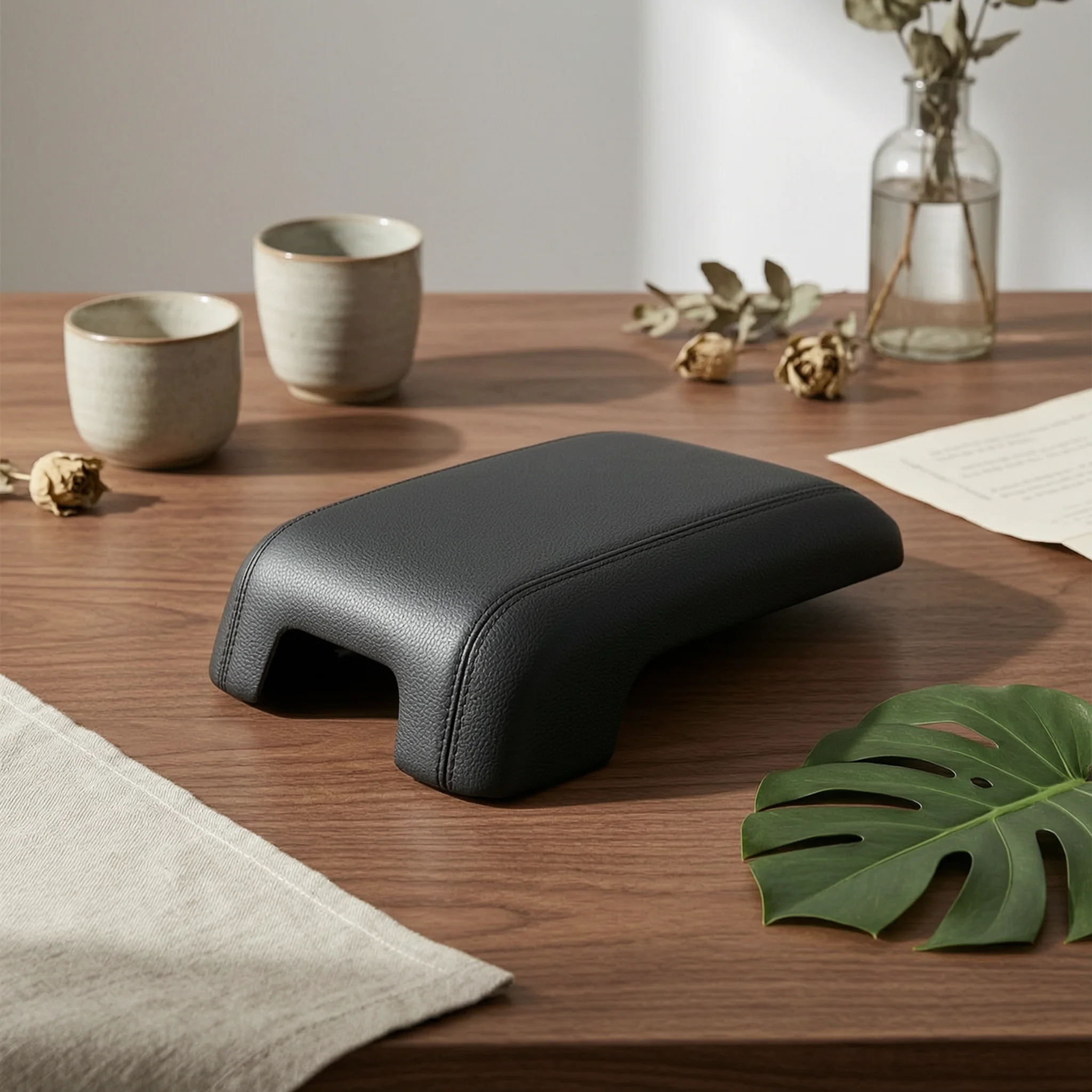 Center Console Lid Cover Long-Lasting Center Console Armrest Cover Truck Armrest Lid Waterproof Auto Part Easy to Clean