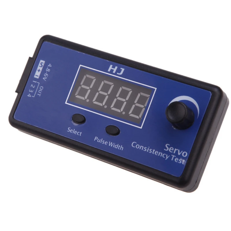 1-4 цифровой сервотестер, сервотестер ESC, тестер консистенции для радиоуправляемого вертолета, самолета, автомобиля, прочный, простой в установке, простой в использовании