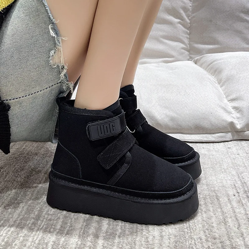 2025 mujeres hombres zapatos de invierno de diseñador Lowmel piel señora tacones altos plataforma botines de nieve Tazz Classic Mini Dipper marca de lujo