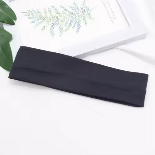 Elastic Cotton HairBand Fashion Headbands for Women Men Solid Running Fitness Yoga Hair Bands Stretch Makeup Hair Accessories - Image 9