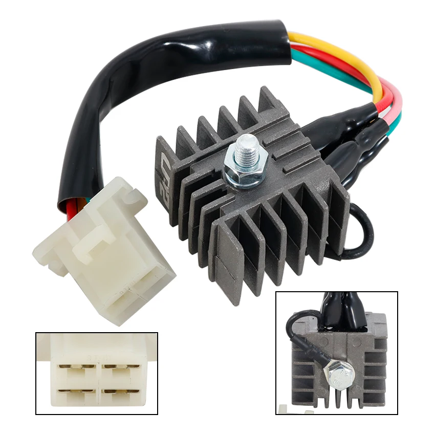 

Motorcycle Rectifier Voltage Regulator For Honda XL100S XL185S XL125S 1979-1981 XL250 XL350 1976-1978 OEM:31700-385-000