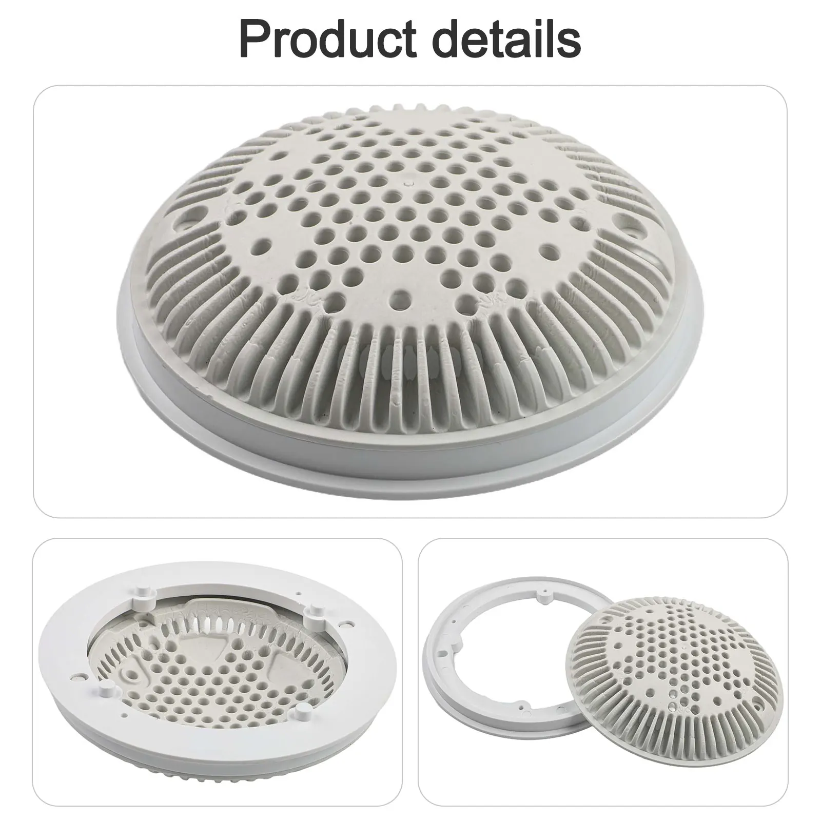 Tool-Free Installation Pool Drain Kit Safety Features Commercial Pool Use Safety Drain Cover For SPX1070 For SPX1075