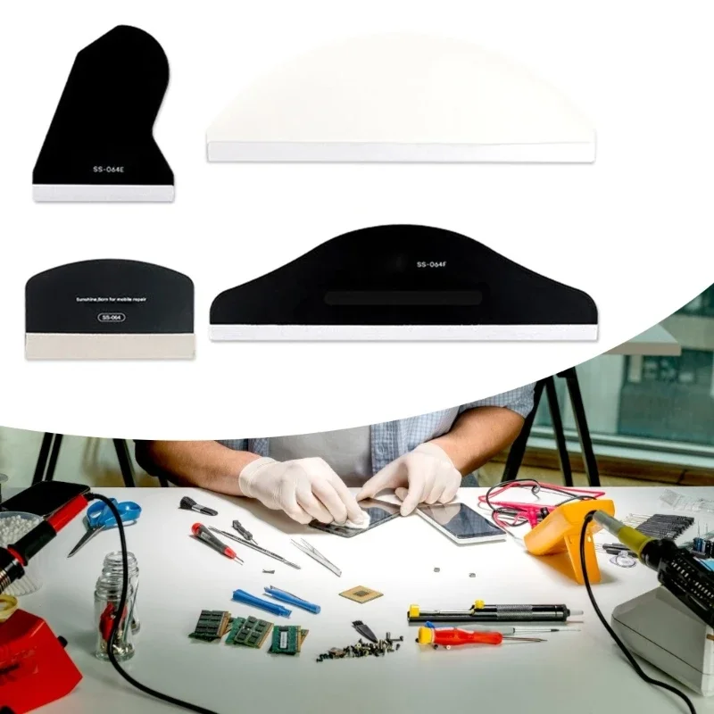 โทรศัพท์คอมพิวเตอร์แท็บเล็ตหน้าจอตัวป้องกันฟิล์มเครื่องมือขูดเครื่องมือหน้าจอกันขูดหน้าจอ Film Scrapers เครื่องมือสากล