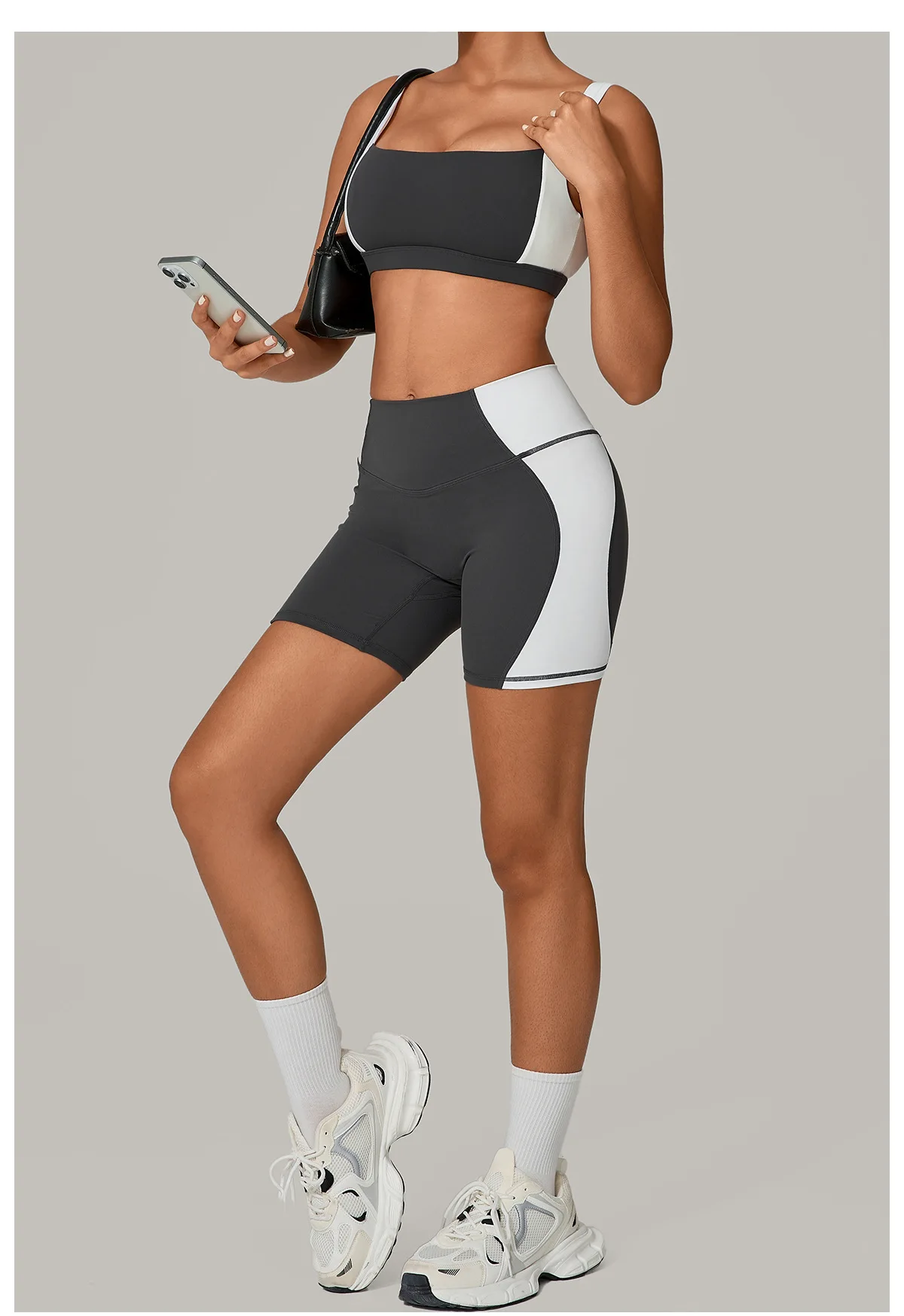 2025 женские новые узкие шорты для фитнеса и танцев, упражнений, узкие шорты для йоги, комплект