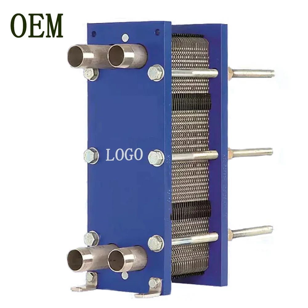 CE Certified Compact Stainless Steel 304 316 Gasket Plate Heat Exchanger PHE For HVAC Refrigeration Industrial Use