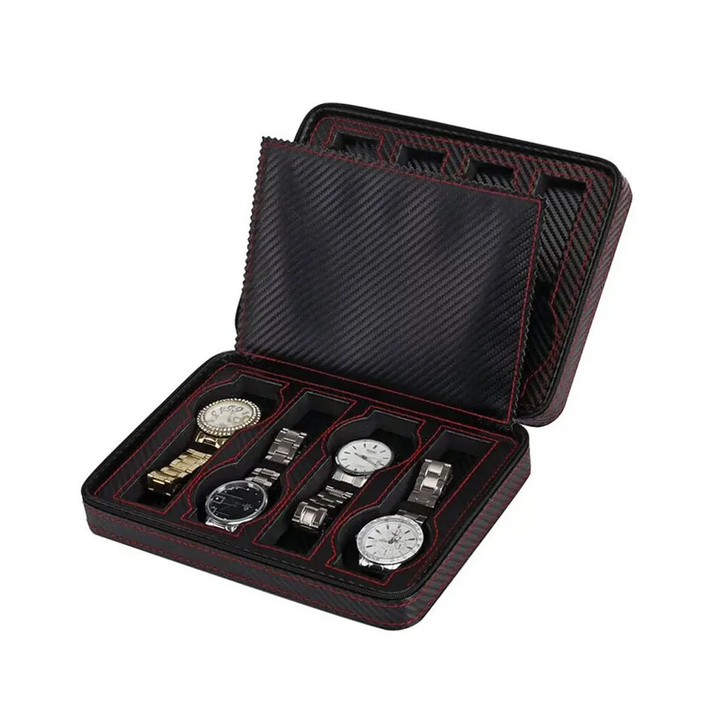 

1pc 8 Elegant Box Dustproof Holder For Display Box Use Watch Storage Bag Watch Storage Bag Portable