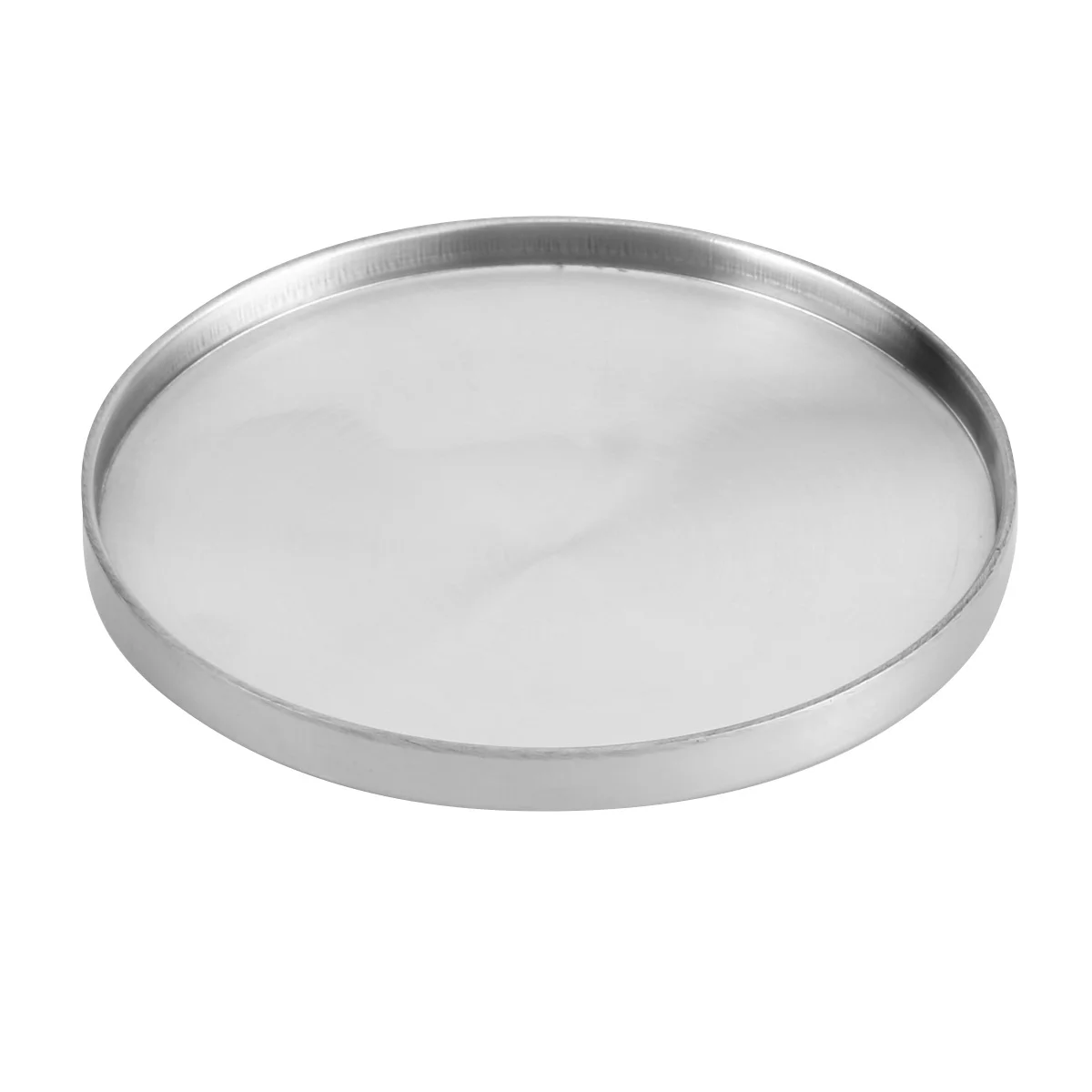 Robuste Rasierseifenschale mit Deckel, groß, tief, tragbar, klassisch, für Männer, glatte, polierte Oberfläche