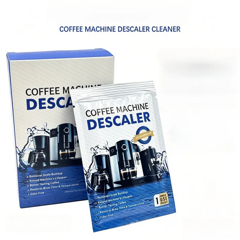 Uses Coffee Machine Descaling Powder Cleaner For Multi‑Brand Coffee Espresso Makers