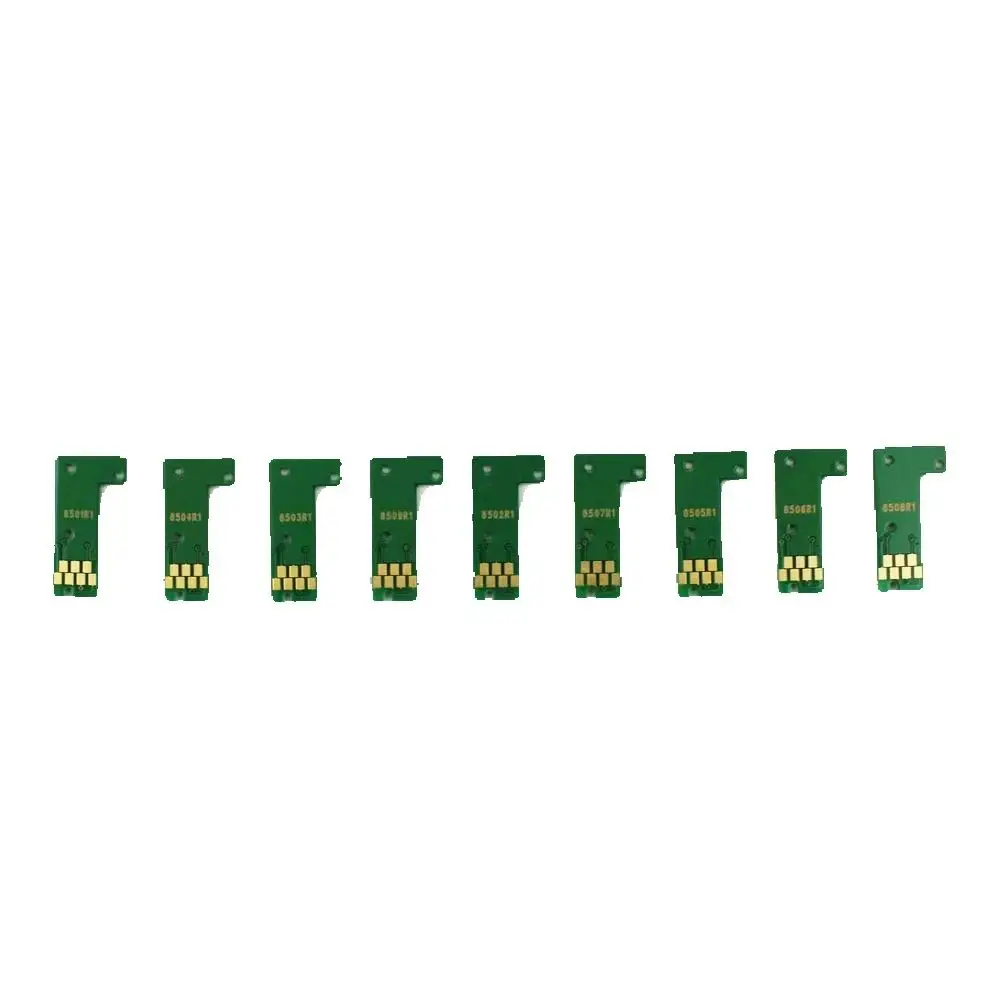 

9 Colors T8501-T8509 Ink cartridge permanent chip for Epson SureColor P800 printer SC-P800 Auto Reset Chip