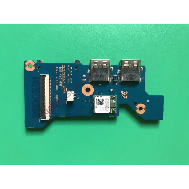 Original for Samsung np800g5h 800g5h power Botton USB WLAN board BA92-17796A gtx1060