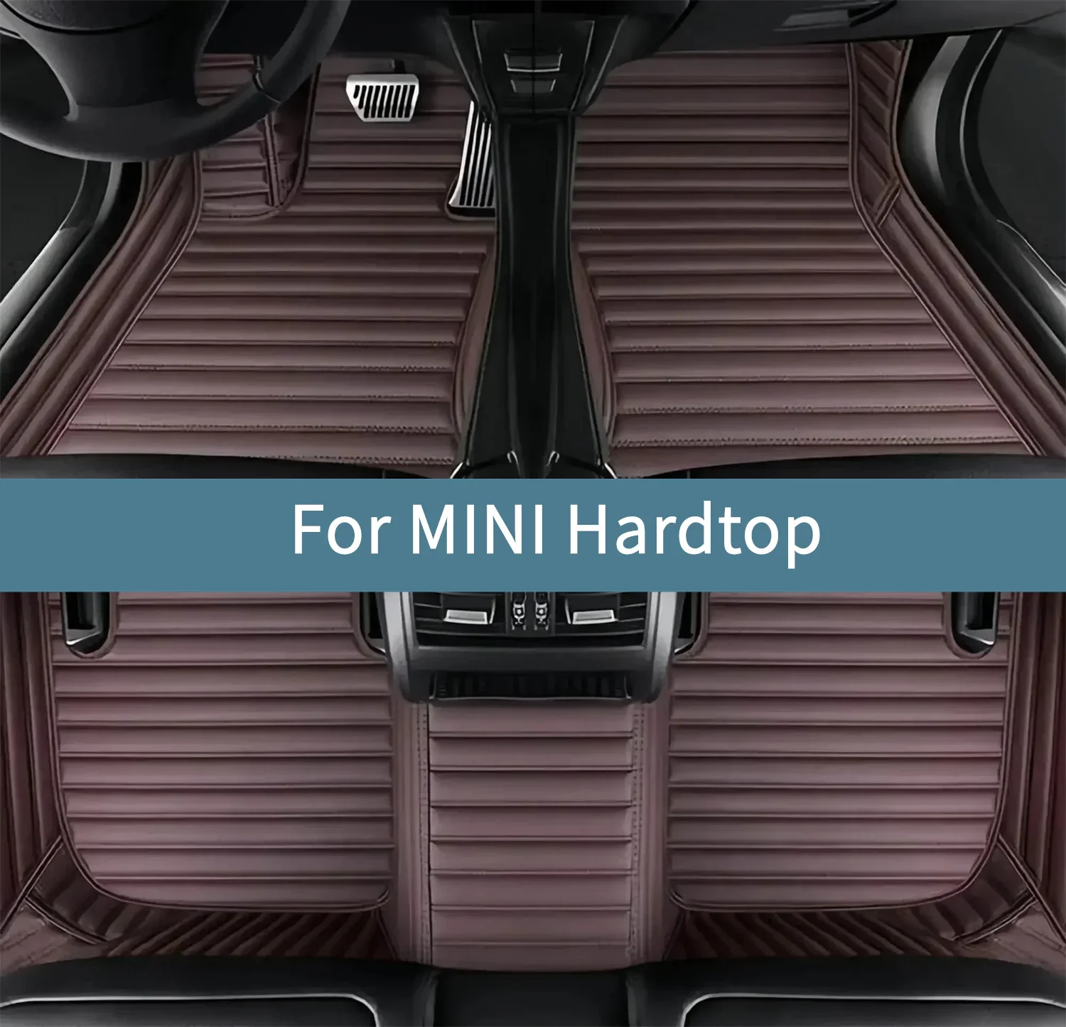 Car Floor Mats For MINI Hardtop 2016 2017 2018 2019 2020 Waterproof  Floor Mats For Cars Accessories