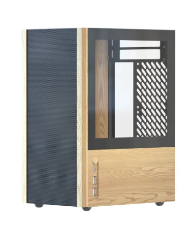 Aluminum Alloy Rider R2 ITX Chassis - Tower Cooled White SFX