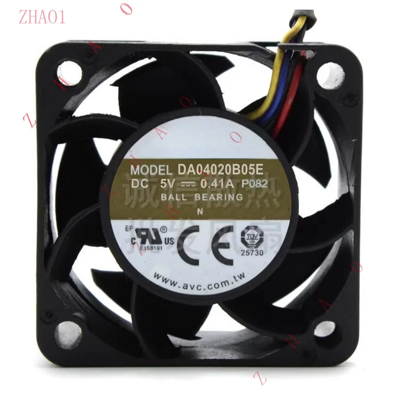 Z  for AVC DA04020B05E 4020 DC5V 0.41A 4CM 4-Wire Inverter Cooling Fan