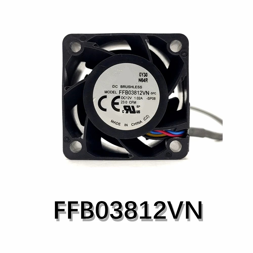 冷却ファンffb03812vn、dc 12v、1.02a、3828x38x28mm、ブルートフォースブースター、サーバー冷却ファン