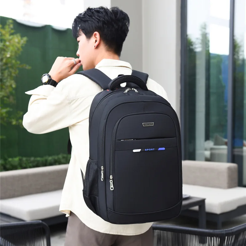 2024 New Fashion Business Large Capacity Travel Computer Backpack Student backpack Oxford cloth men's and women's backpack