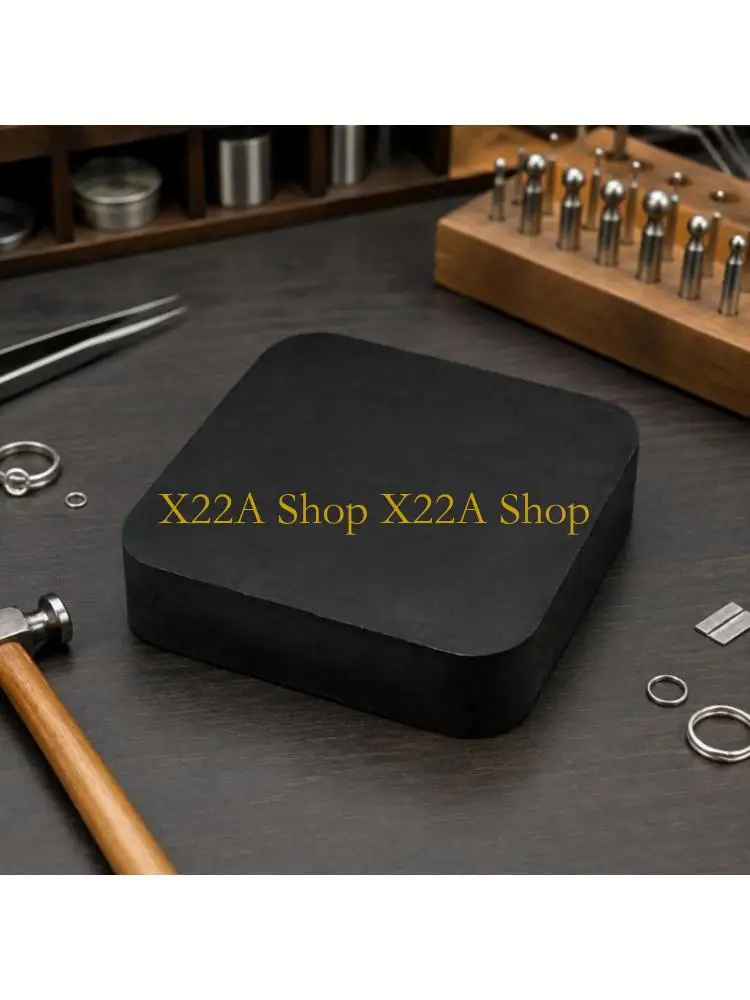 Unique Rubber Jewelry Work Pad for Forming Earrings and Small Parts