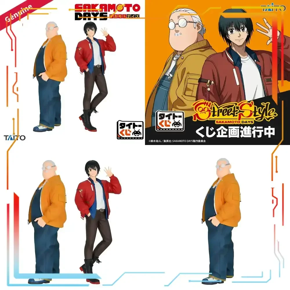 

Taito Sakamoto Days Sakamoto Tarou Nagumo Prepainted Anime Figure Model H160mm H200mm Original Genuine Taito Kuji Collectible