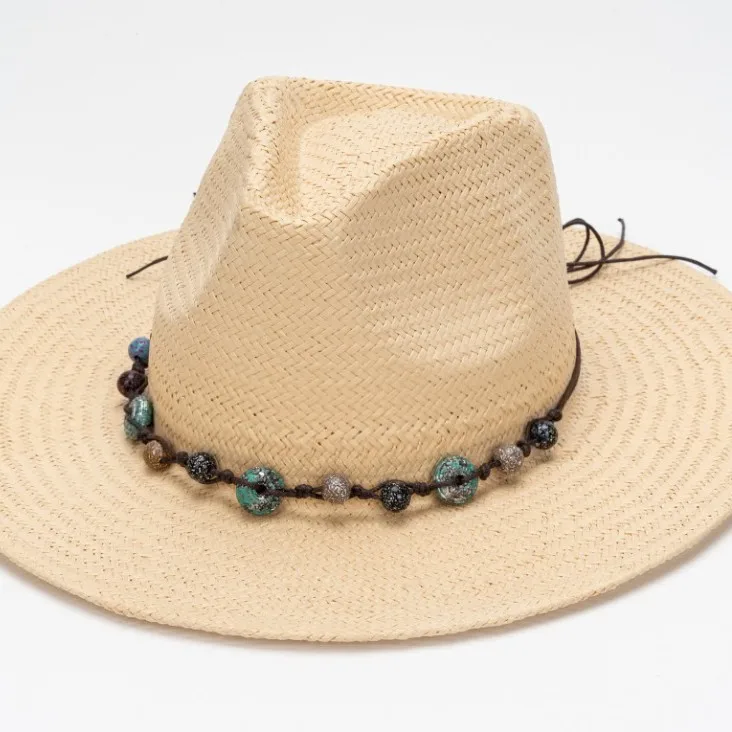 Papyrus Panama Sun Protection Jazz Hat British Straw Hat Summer Fedora