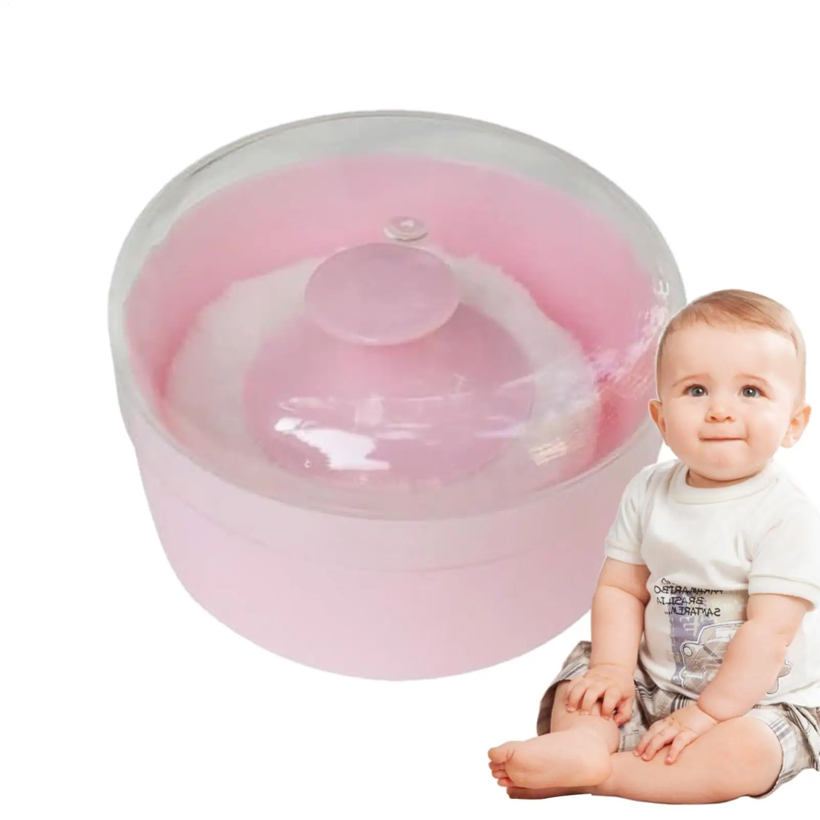 

Powder Puff Case Powder Puff Box Sponge Storage Box Applicator Holder For Travel Daily Caregivers Home Face Under Arms Shoulders