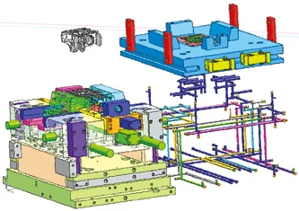 Pipe fitting mold UPVC,CPVC,HDPE,PP,PPR VALVE IRRIGATION PARTS PLASTIC PIPE FITTING MOULD INJECTION