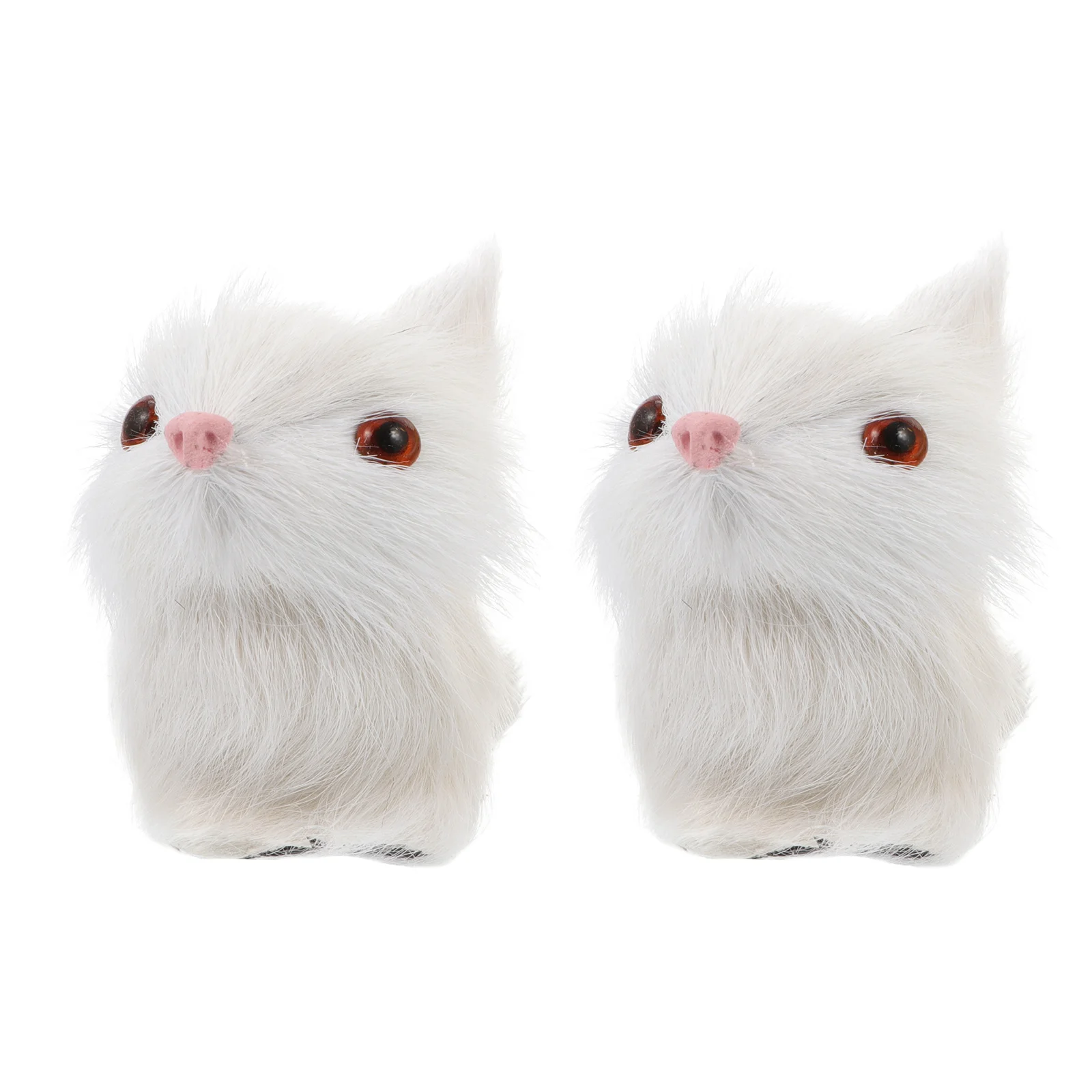 Simulation de lapin artificiel, 2 pièces, Adorable décor pour fête de pâques, maison, bureau, décoration de vacances, cadeau pour enfants